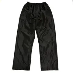 LLサイズ　w84〜w92㎝　ワークマン　防寒　ナイロンパンツ　黒　シャカシャカ