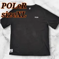 POLER ロゴTシャツ ブラック　ストリート系　ボード系　sizeXLのサムネイル
