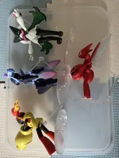 ポケプラ　グレンアルマ　ソウブレイズ　マスカーニャ　ハッサム　など Amazon.co.jp: BANDAI SPIRITS Pokemon Plamo Collection 57