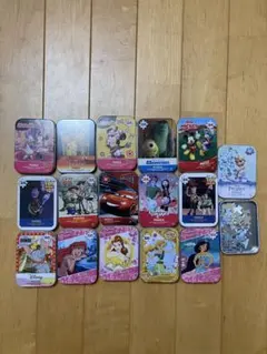 ディズニージグソーパズルセット缶入りのサムネイル