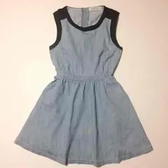 【未着用】SPIRAL GIRL デニムフレアワンピ♡