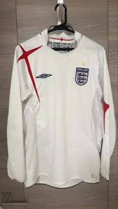 ナニカさん専用サッカー　イングランド代表 Umbro 長袖ユニフォーム　Sサイズ ナニカさん専用サッカー イングランド代表 Umbro 長袖