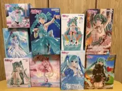 初音ミク フィギュア 9点 まとめ売り 桜ミク シナモロール AMP