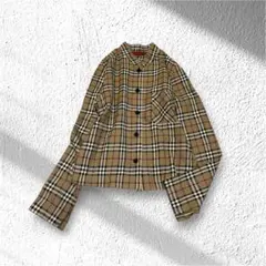 ALGONQUINS（アルゴンキン）　チェック柄　シャツジャケット　日本製のサムネイル