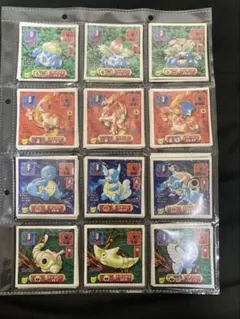 ノーマル150種フルコンプ】＋プリズム12枚 ポケモン シール烈伝 改