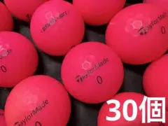 テーラーメイド DISTANCE+SOFT 2019年式 30個　マットピンク