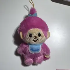 モンチッチぬいぐるみ　プライズ　ビビットピンク