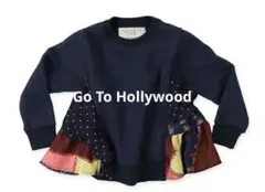 【GO TO HOLLYWOOD】切替ティアードスウェット 01 紺　訳ありのサムネイル