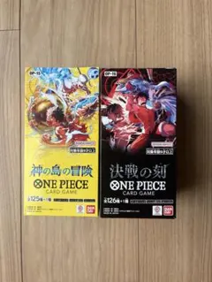 ワンピースカードゲーム 蒼海の七傑 決戦の刻 BOXセット テープ付き