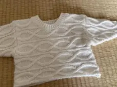 petit main ケーブルニットセーター 80サイズ