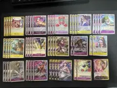 黄紫ロシナンテ　デッキ　ワンピースカード