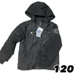 ☆黒 ダウンコート 120