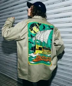 Dickies × Hirotton × MURASPO ワークシャツ　ベージュ