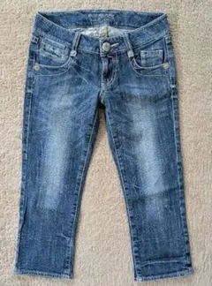 バーバリーブルーレーベル七分丈 デニムパンツ 36