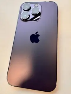 超美品 Apple iPhone 14 Pro パープル256GB 電池100%のサムネイル