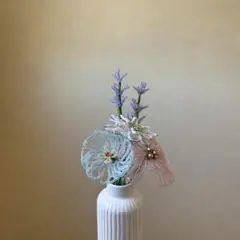 ハンドメイド　ビーズフラワーのサムネイル