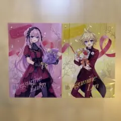 巡音ルカ　鏡音レン　クリアファイル