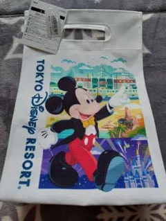 新品　東京ディズニーリゾート ミッキー ミニー トートバッグ　バッグ　公式