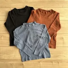 【保育園着に】ロンT まとめ売り 110cm 3枚