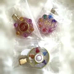 おジャ魔女どれみ　クリアクリップコレクション 3種