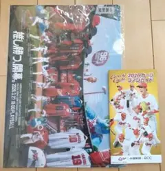 広島東洋カープ2026ファンガイド クリアファイルセットのサムネイル