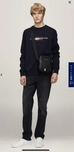 新品タグ付き⭐︎tommy⭐︎ショルダーバッグ⭐︎レザー⭐︎