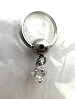 【新品】ボディピアス クリスタル