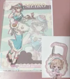 雪ミク2026 MEIKO ビジュアルポスター アクリルカラビナ