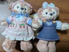 ディズニーシー　Tasty summer　デニム　シェリーメイ　ぬいぐるみバッジ