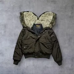 Diesel n2b y2k archive ブラック　短丈 00s DIESEL archive N2B フライトジャケット y2k