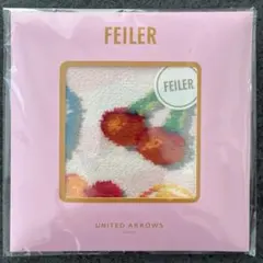ハリーウィストン FEILER 花柄タオルハンカチ ピンク 約25cm - メルカリ
