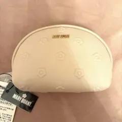 【mary quant】シンプルエンボスデイジーラウンドポーチ