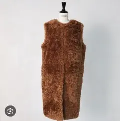 Gypsohila GPKW-604 Teddy Vest（キャメル）