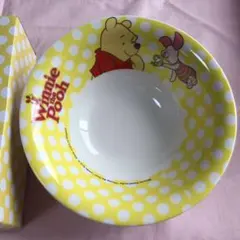 【未使用新品】プーさん&ピグレット    サラダボール