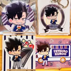 407【新品】ハイキュー 黒尾 鉄朗 ディッパーダン クレープ 非売品 シール