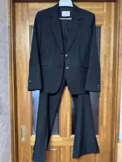 ⭐︎THEORIA⭐︎ ブラックストライプパンツスーツ②