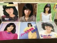 epm784 石野真子　EP6枚セット