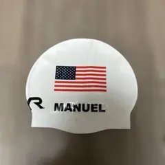 TYR シリコンスイムキャップ フリーサイズ USA代表 MANUELモデルのサムネイル