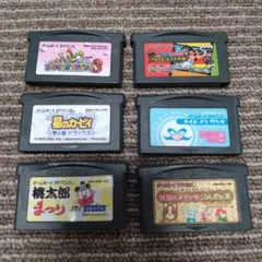 GBA ジャンク ゲームボーイアドバンス ソフト 6本セット まとめ