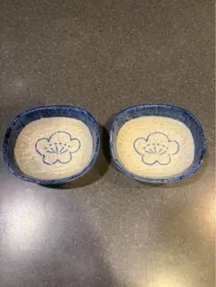 梅柄 小鉢 2個セット 陶器 和食器のサムネイル