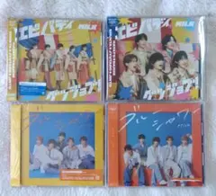 M!LK エビバディグッジョブ！ ブルーシャワー 4枚セット