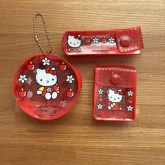 Hello kittyミニミニポーチ３個セット
