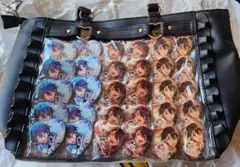 あんスタ 願望ホログラム ハート缶バッジ UNDEAD 中国限定 朔間零 痛バ