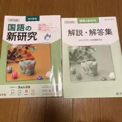 国語の新研究 改訂新版 令和6年度用 新学社のサムネイル