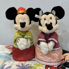 香港ディズニーランド ミッキー ミニー ぬいぐるみ