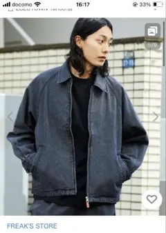 フリークスストア　デニムジャケット　L