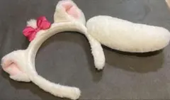 おしゃれキャットマリー　しっぽ付きカチューシャ　美品