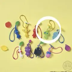 ピクミンマスコット＆フルーツグミ ストラップ ヒカリのサムネイル