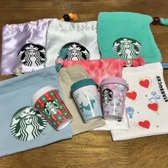 スターバックス　ミニカップギフト　巾着