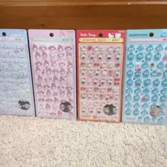 ボンボンドロップシール　サンリオmini　4種